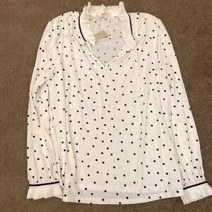 Boden Polka Dot Long Sleeve